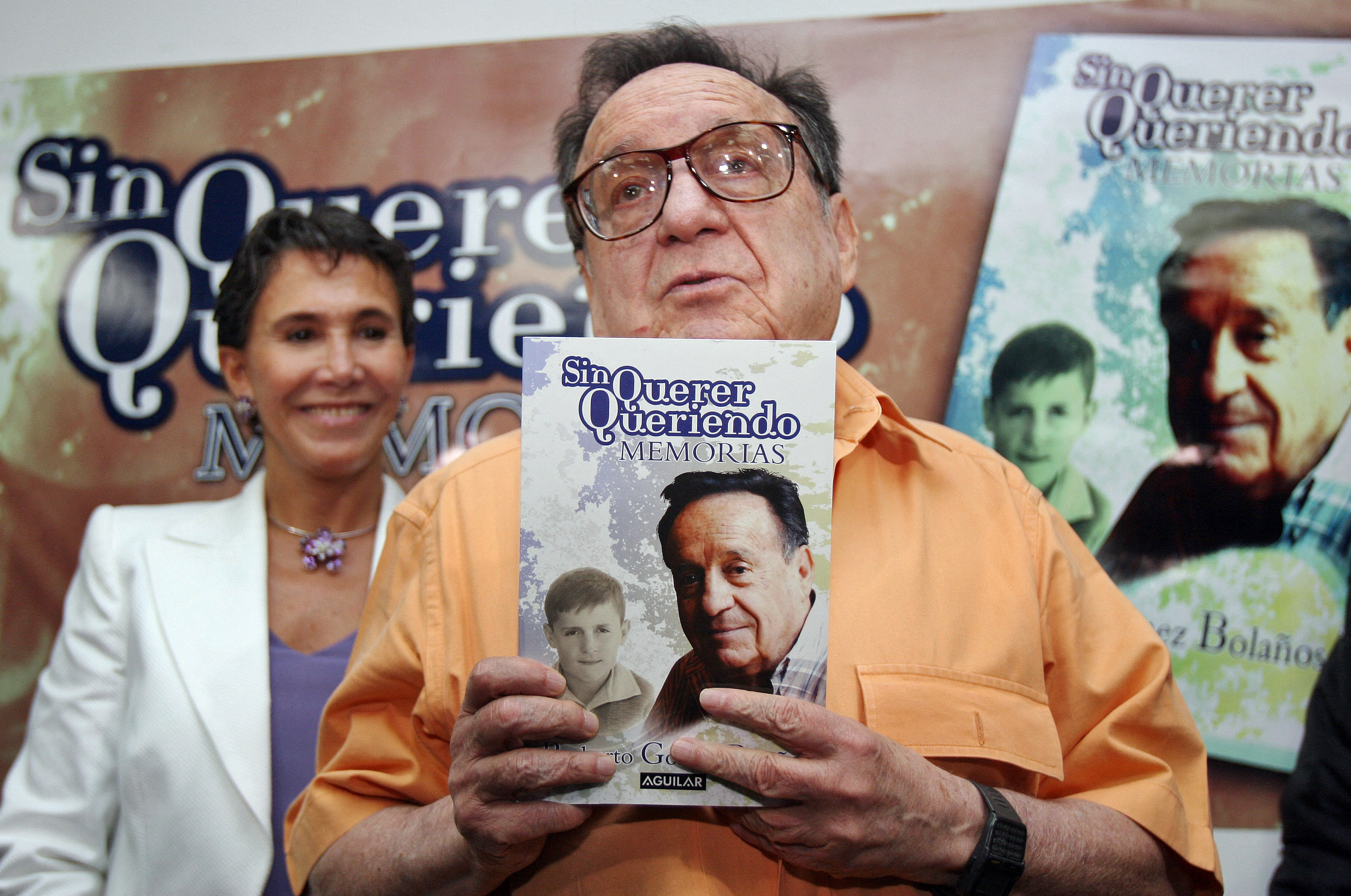 Roberto Gómez Bolaños y Florinda Meza.
